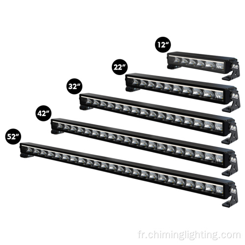 4x4 Truck Off Road Truck Light Systems ECE R10 R7 R112 12V 24V 12 22 32 42 Bar de lumière LED de 52 pouces pour camion